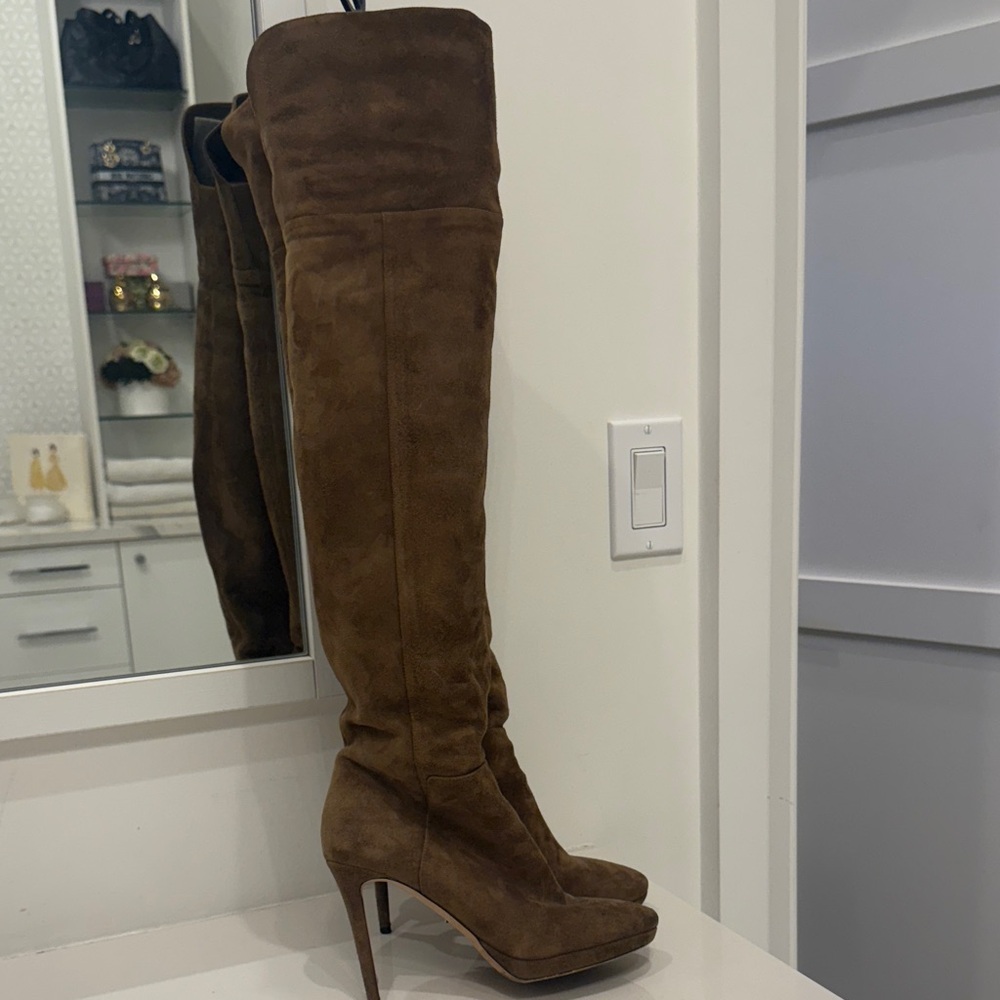 Hayley over the knee boots Jimmy Choo